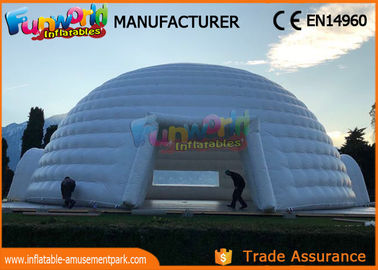 14m Diameter Clear Dome Inflatable Party Tent With Transparent Windows