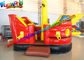 Pirate Boat Commercial Bouncy Castles , Children Inflatable Bounce House