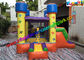 Mini Inflatable Bouncer House , Kids Inflatable Bouncer With Small Slide