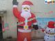 Giant Inflatable Christmas Decorations Santa Claus For Outdoor