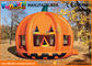 Mini Inflatable pumpkin bounce house For Public / Festival Activity