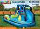 PLATO 0.55mm PVC Tarpaulin Inflatable Water Slide For Pool / Yard Park