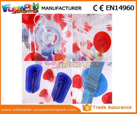 Balón de fútbol inflable enorme de parachoques del PVC/de TPU de la batalla del cuerpo inflable de la bola para los adultos