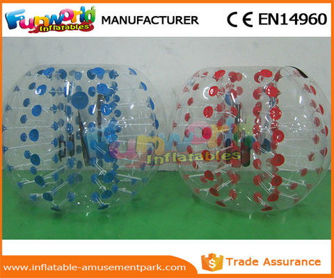 Balón de fútbol inflable enorme de parachoques del PVC/de TPU de la batalla del cuerpo inflable de la bola para los adultos