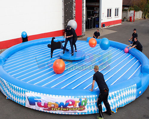 Arena Jousting interactiva de Plato Commercial Inflatable Sports Games