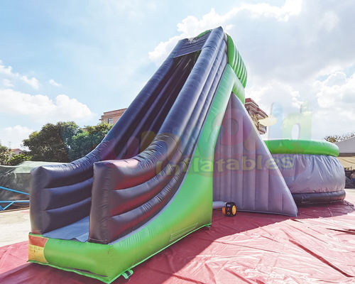 Metro de salto inflable adulto del airbag 12x6x2 del castillo del patio